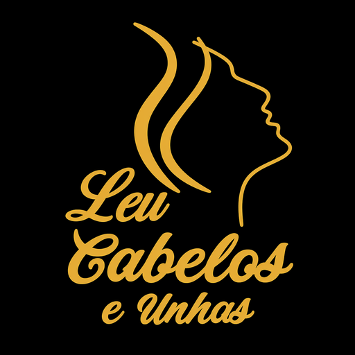 Logo Leu Cabelos e Unhas